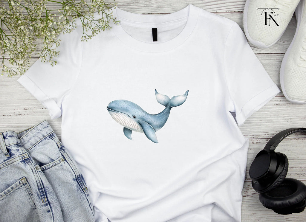 Cute Whale Clipart Bundle