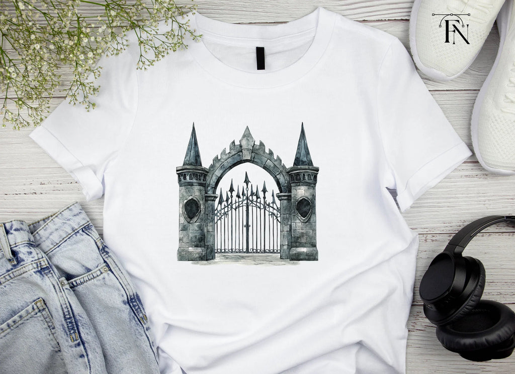 Medieval Stone Gate Clipart Bundle