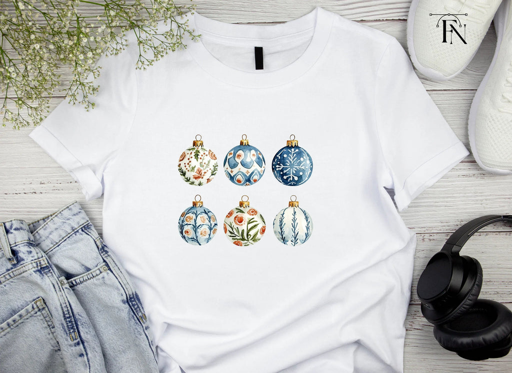Christmas Ornaments Clipart Bundle
