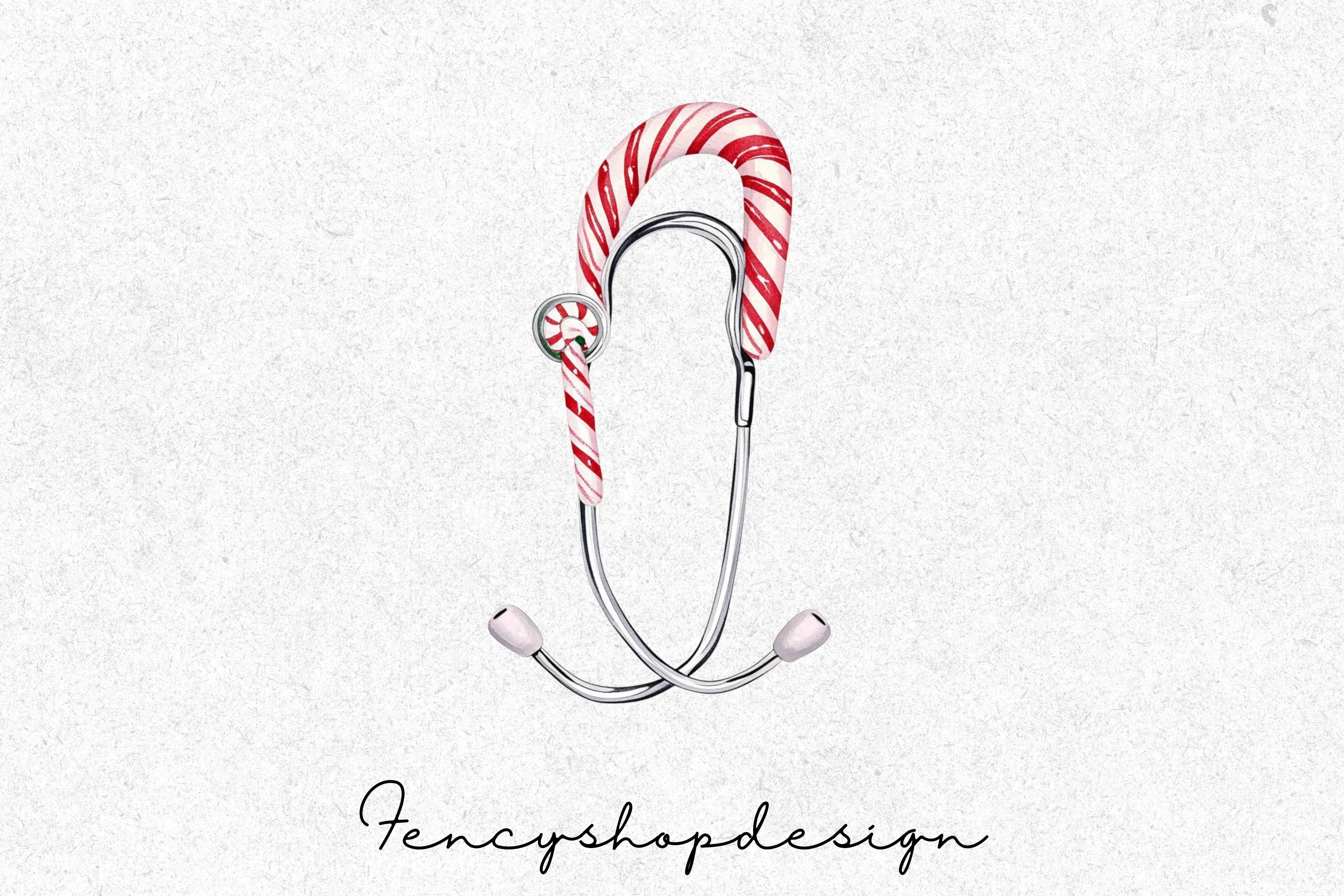 Christmas Nurses Clipart Bundle