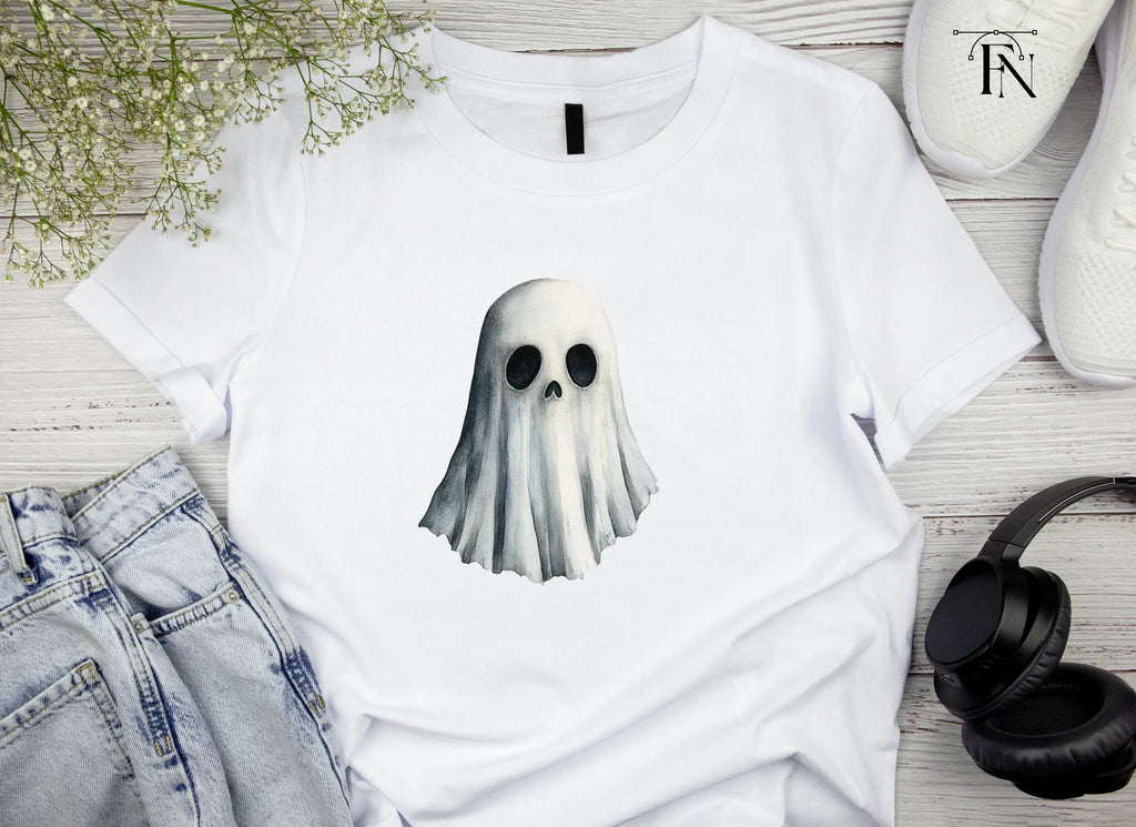 Spooky Ghost Trio Clipart Bundle