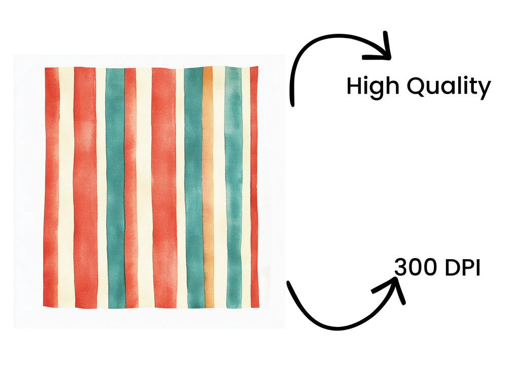 Striped Background Clipart Bundle