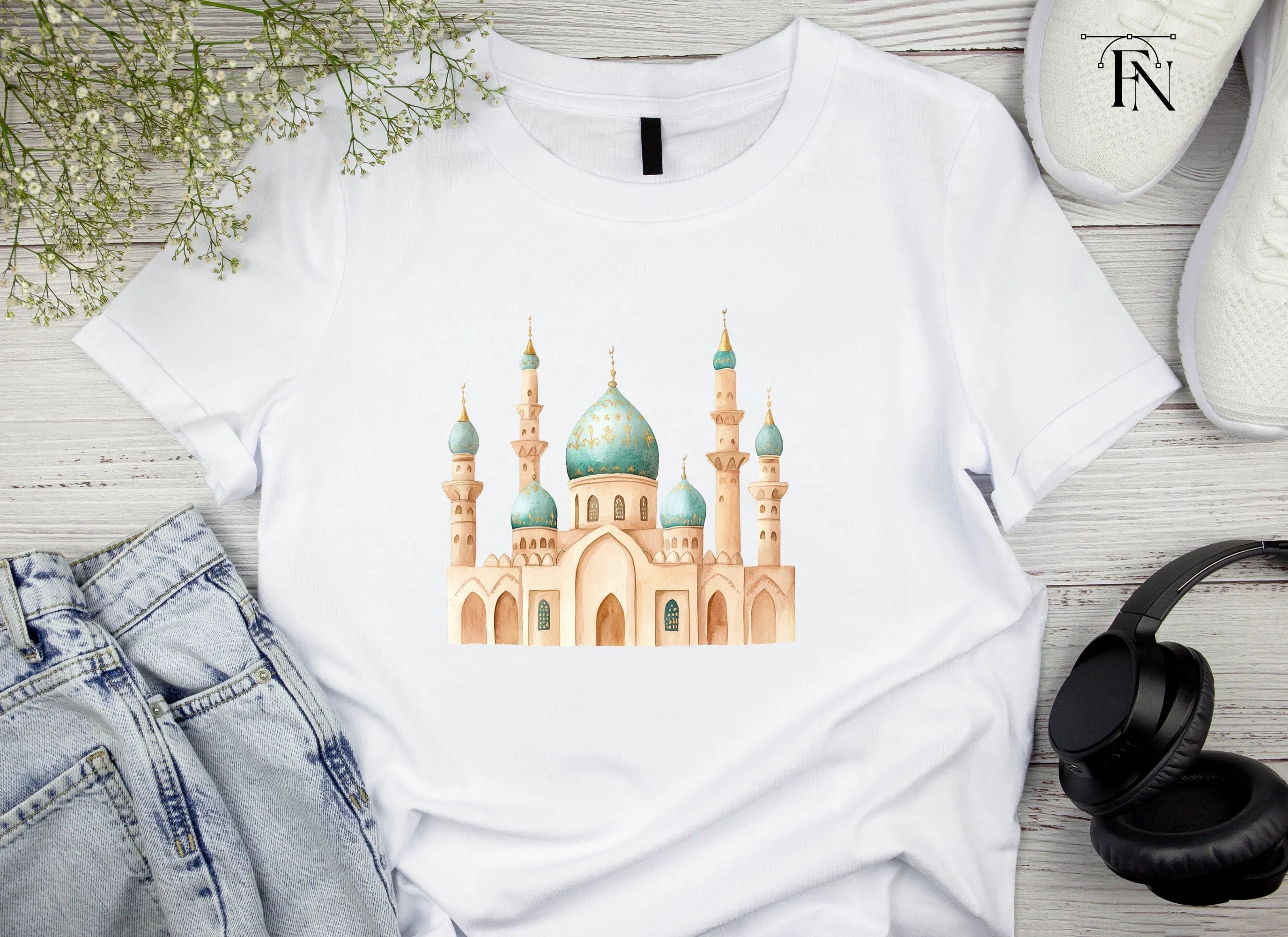 Mosque Clipart Bundle