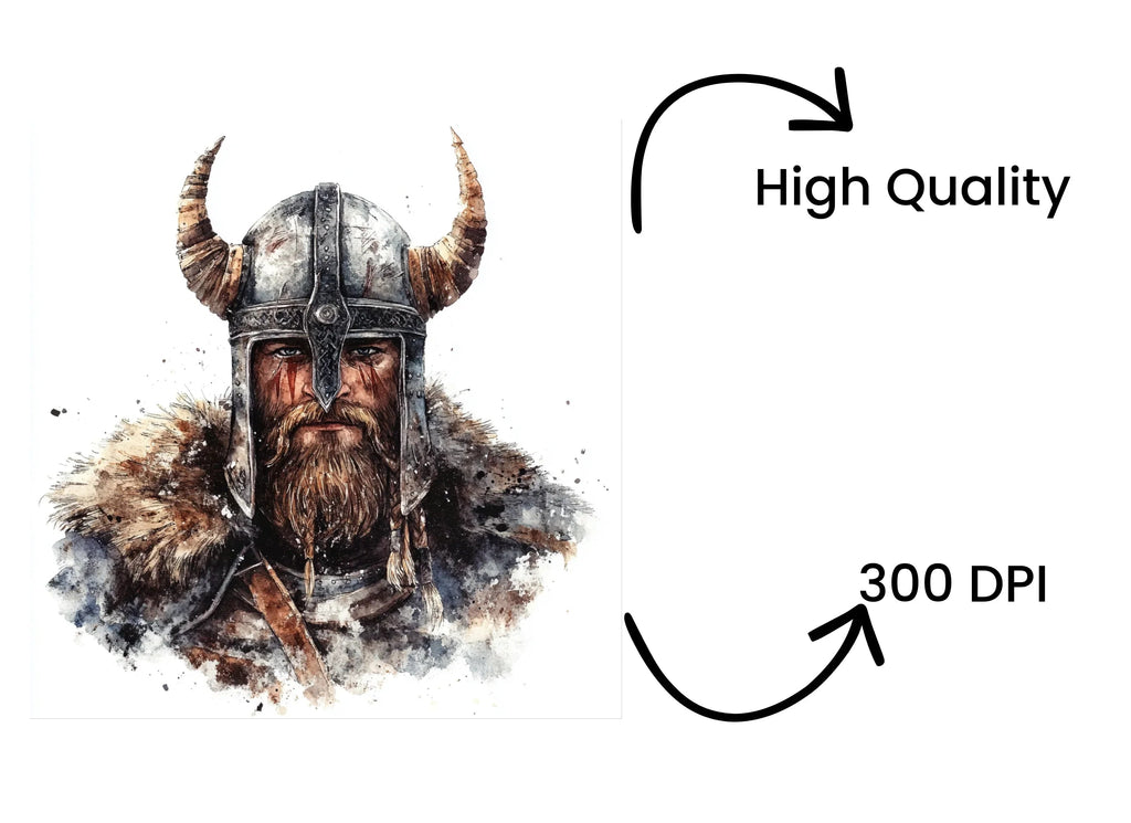 Norsemen With Shields Clipart Bundle