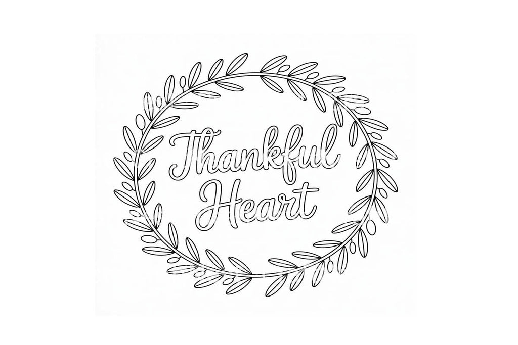 Grateful Thankful Coloring Books