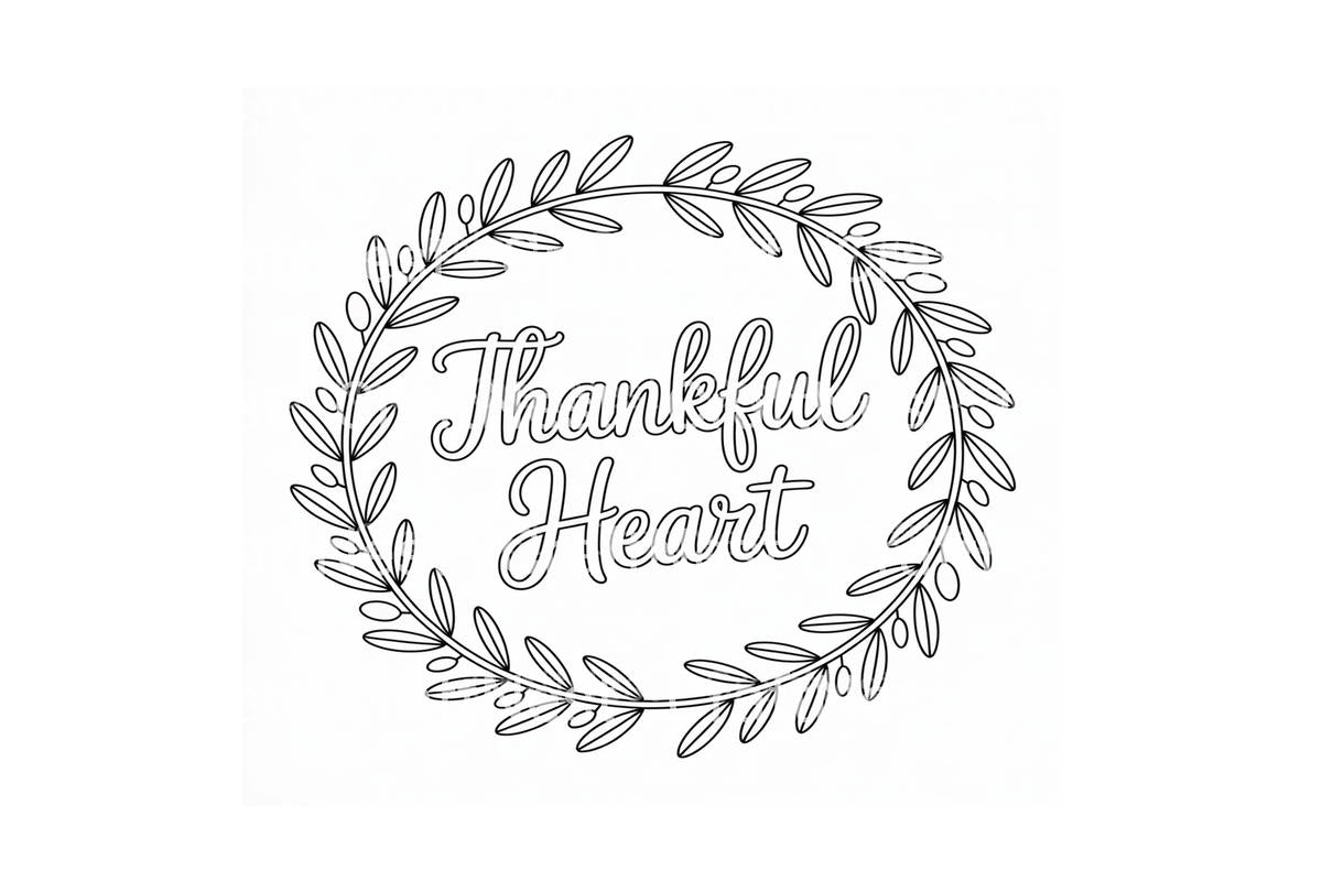 Grateful Thankful Coloring Books