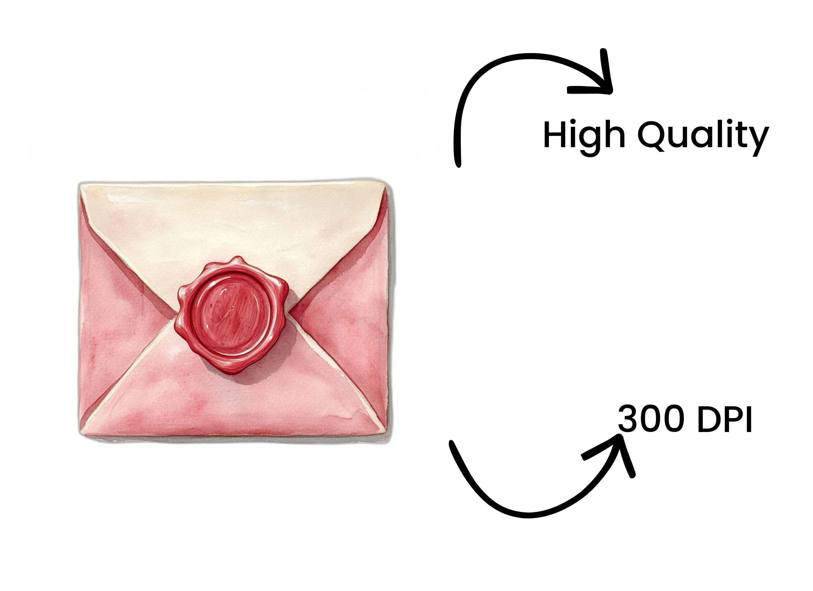Sealed Envelopes Clipart Bundle