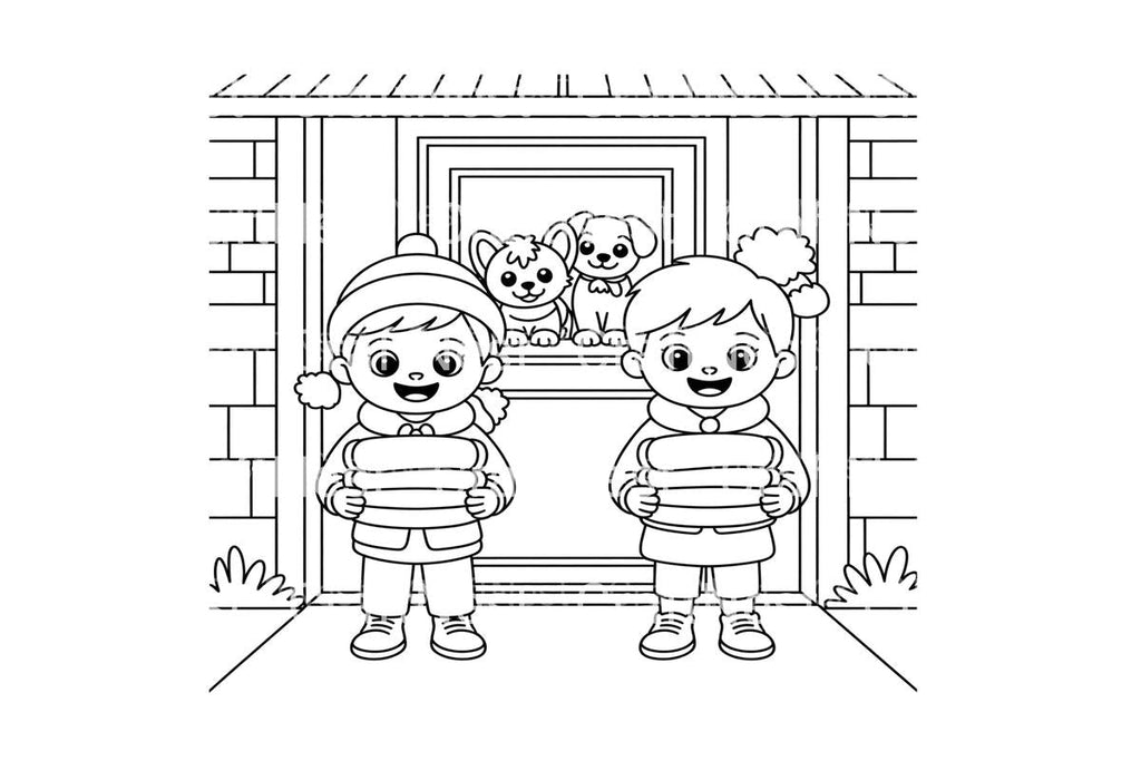 Animal Shelter Donation Coloring Books