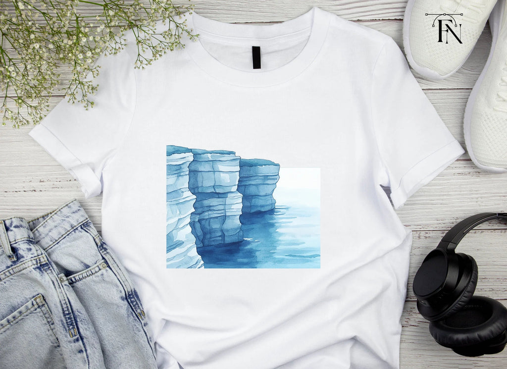 Icy Blue Cliffs Clipart Bundle