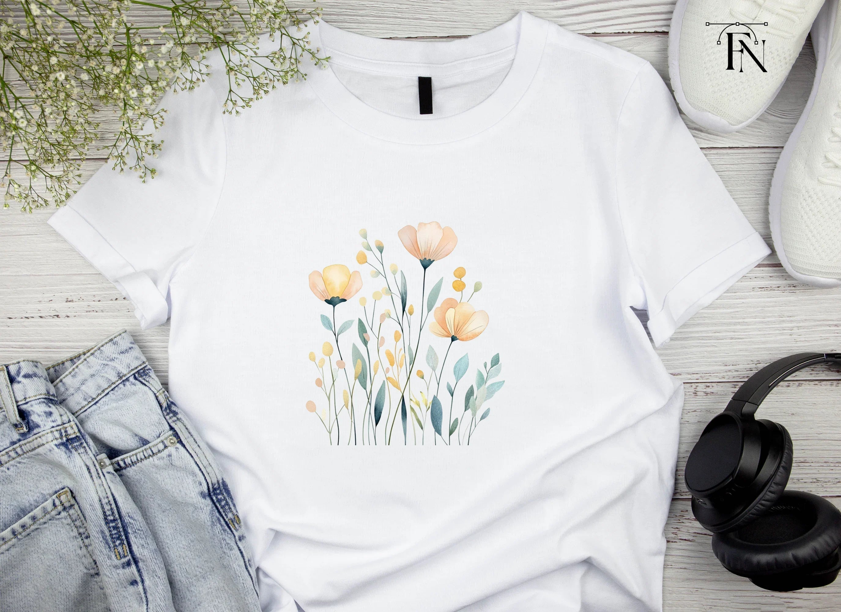 Wildflower Clipart Bundle