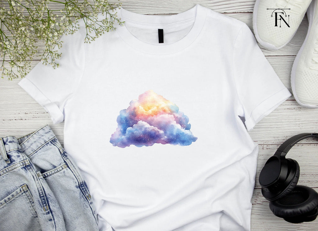 Galaxy Clouds Clipart Bundle