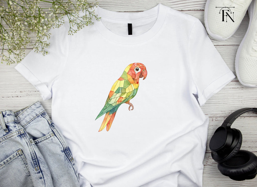 Geometric Parrot Clipart Bundle