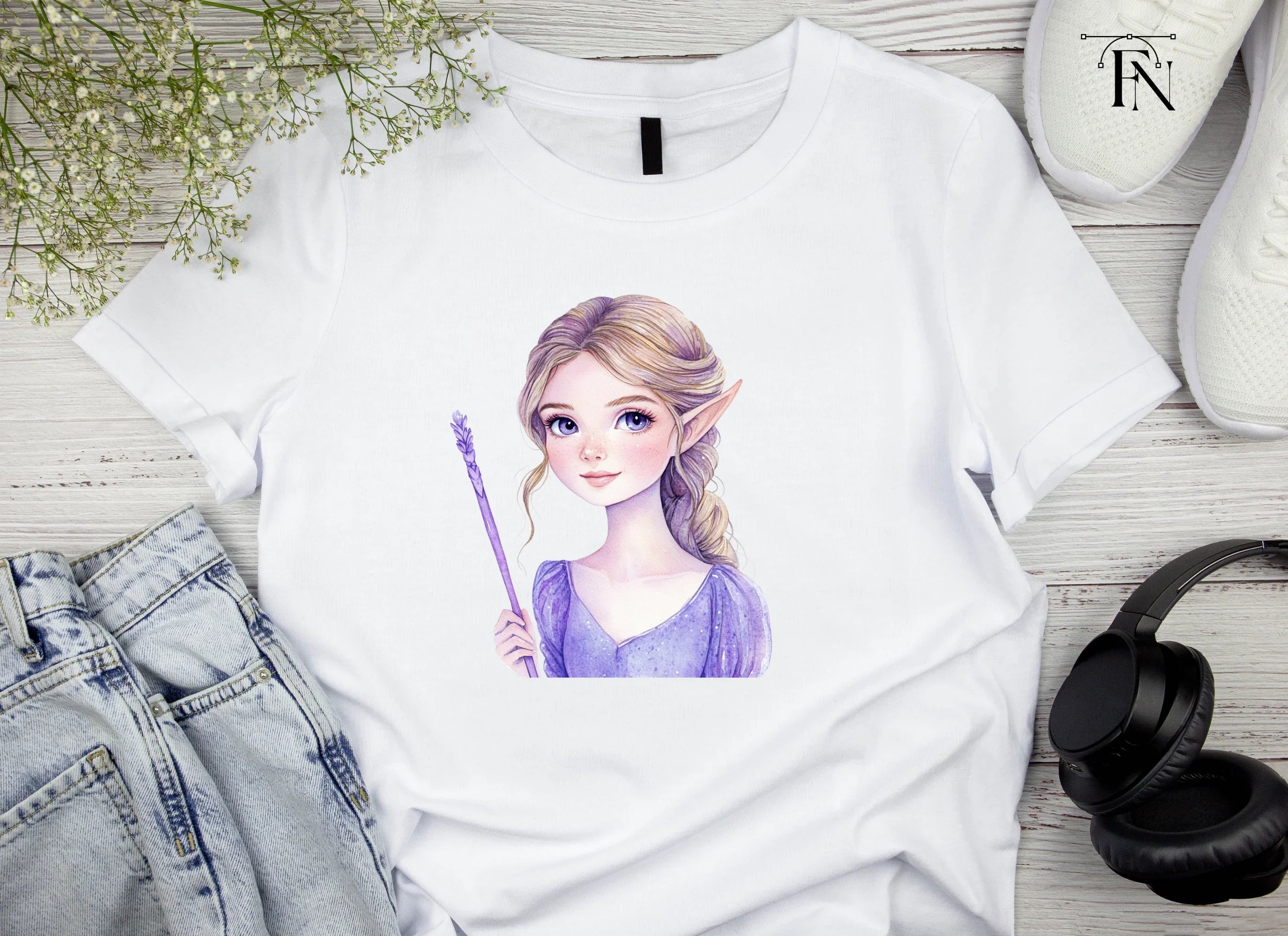 Enchanting Elf Fairy Clipart Bundle