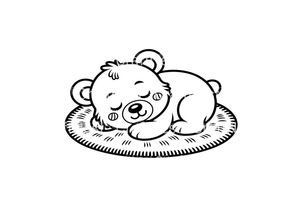 Sleeping Bear Cubs Christmas Dreams Coloring Books