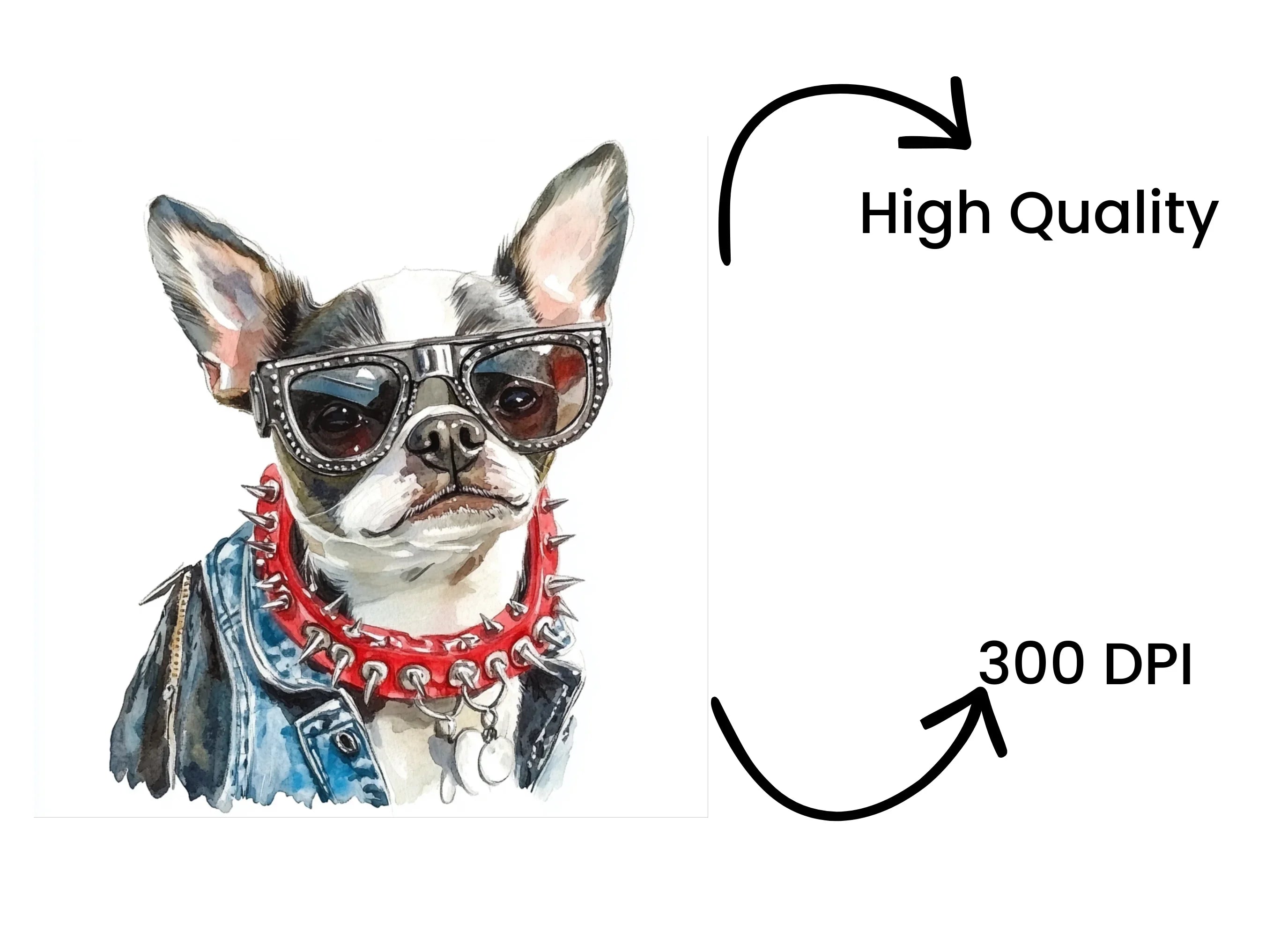 Cool Dogs with Sunglasses Clipart Bundle