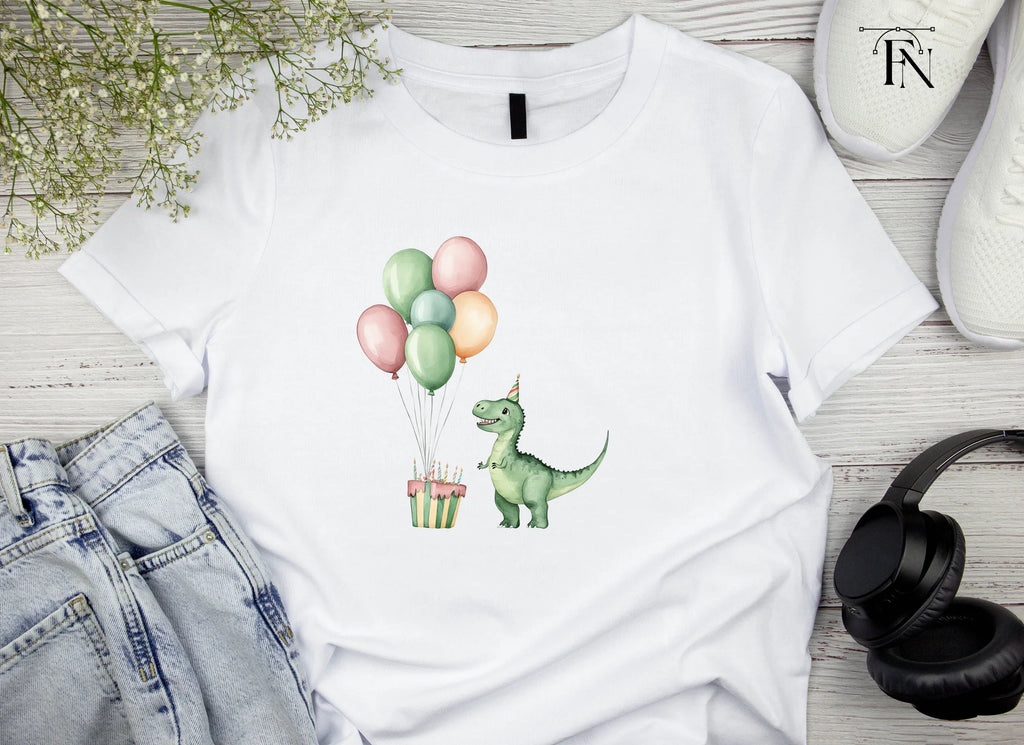 Cute Dinosaur Birthday Party Clipart Bundle