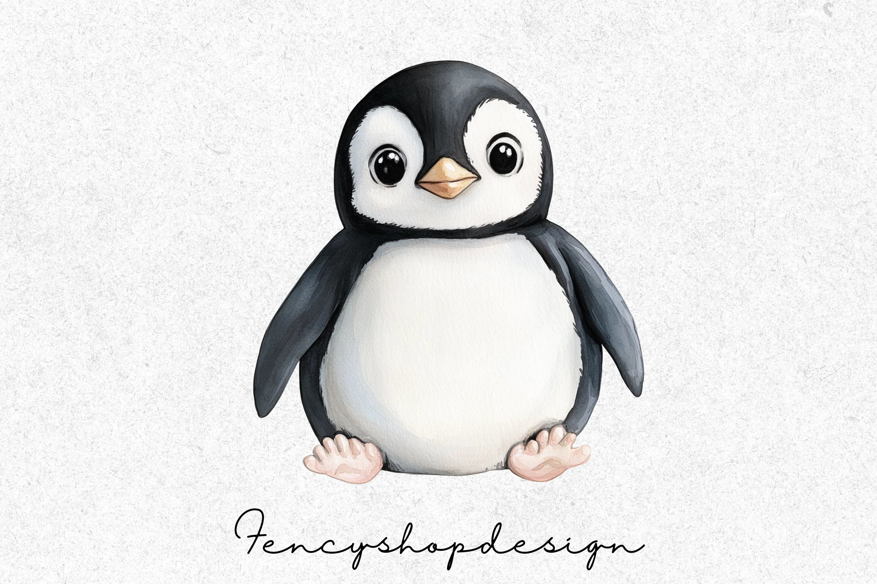 Adorable Penguin Clipart Bundle