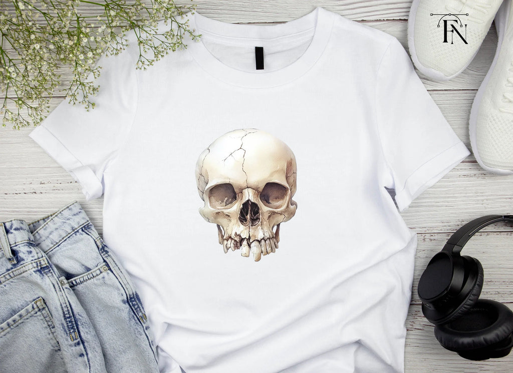 Detailed Skull Illustrations Clipart Bundle