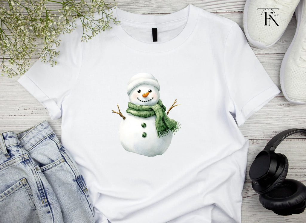 Cute Snowman Clipart Bundle