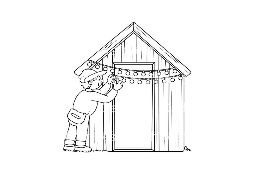 Decorating Chicken Coops Coloring Books