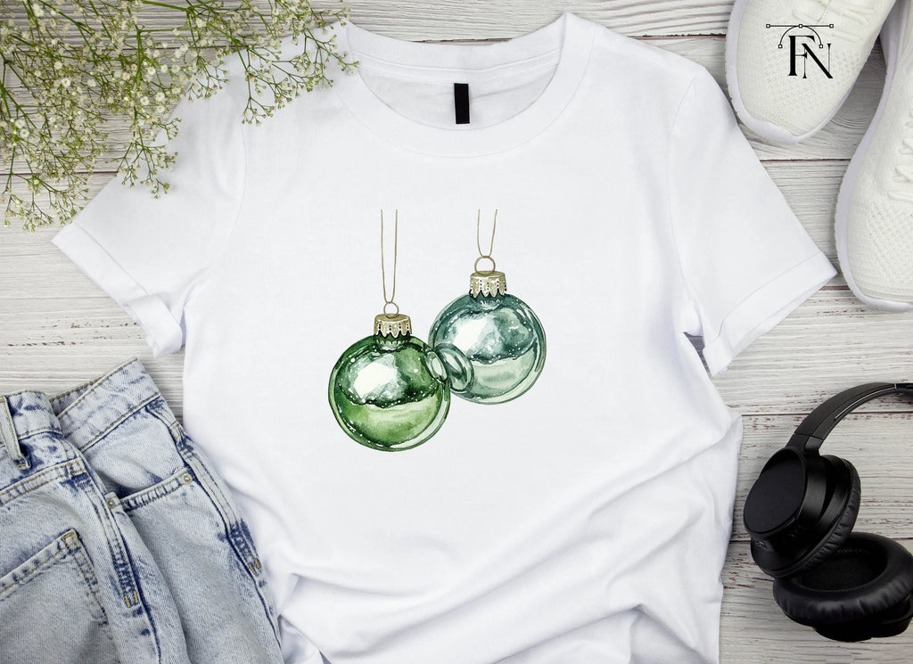 Christmas Ornaments Clipart Bundle
