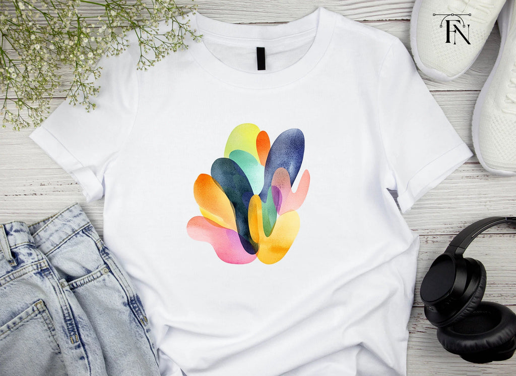 Colorful Abstract Blob Clipart Bundle
