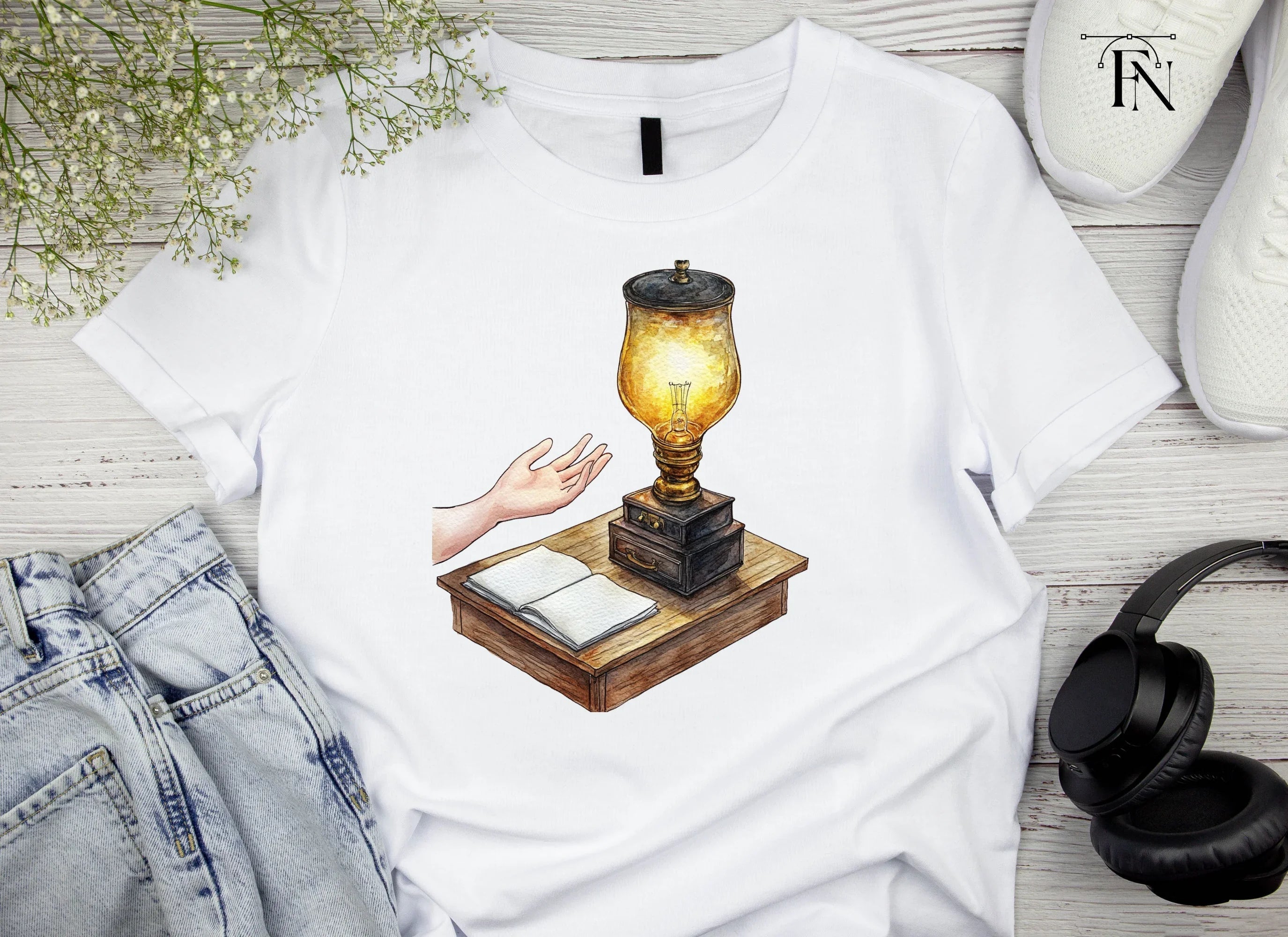 Magical Lamp and Book Clipart Bundle