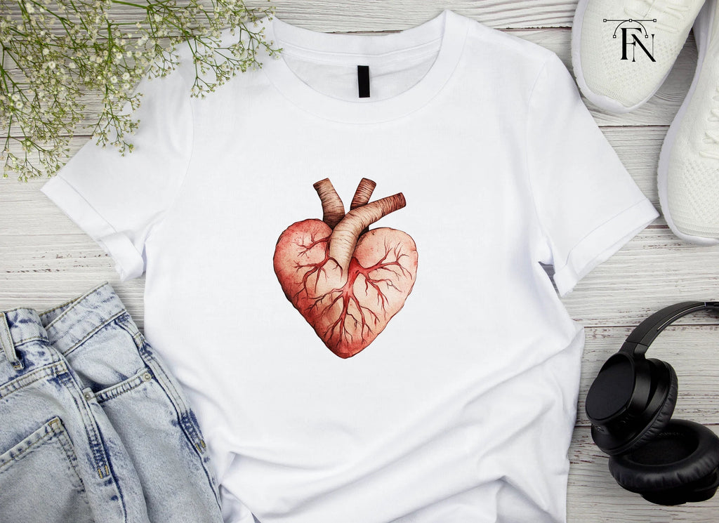 Anatomical Heart Clipart Bundle