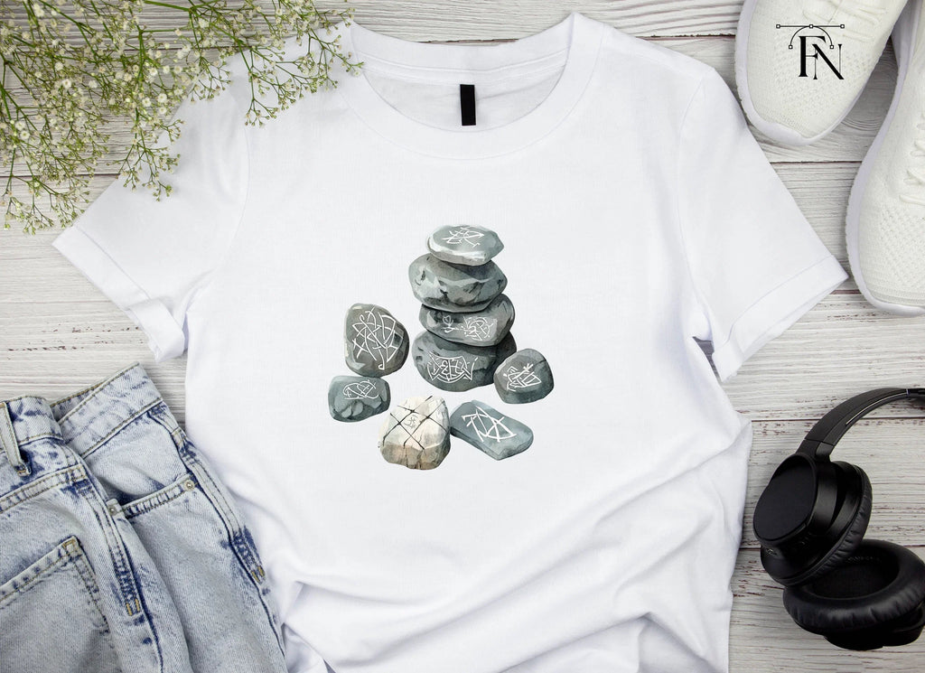 Stacked Rune Stones Clipart Bundle