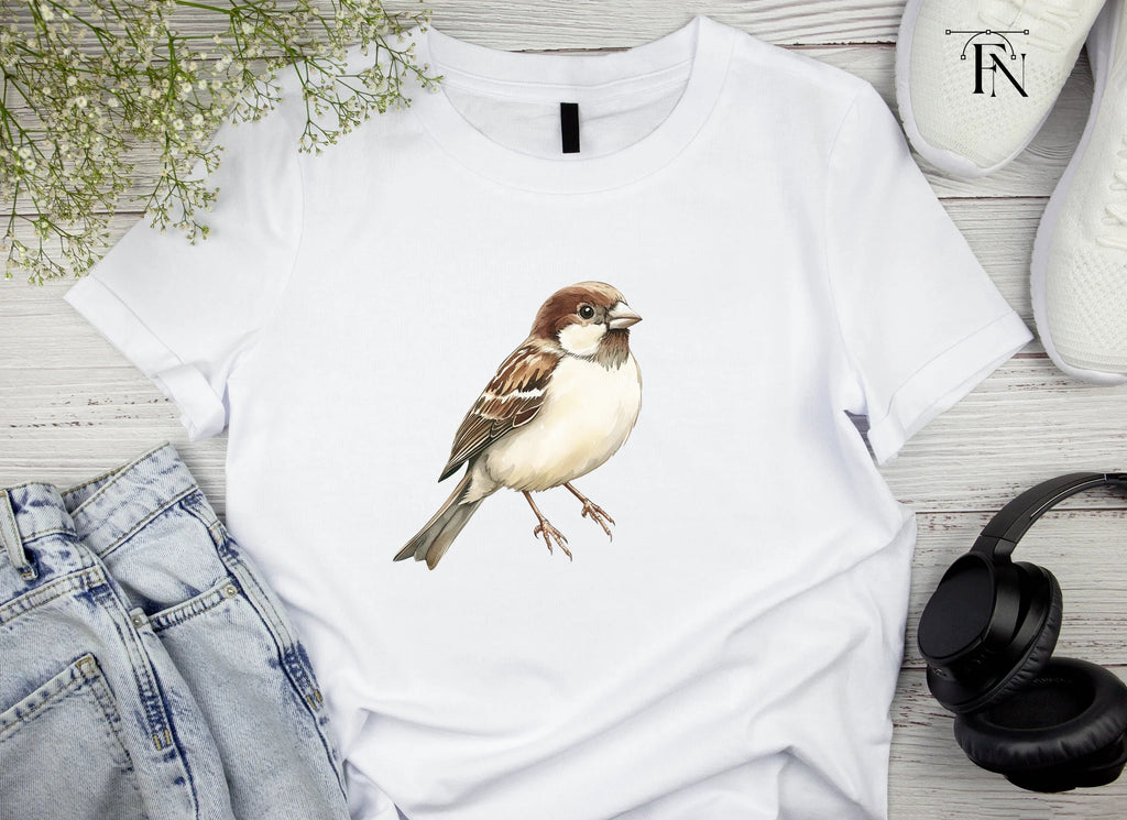 Sparrow Birds Clipart Bundle