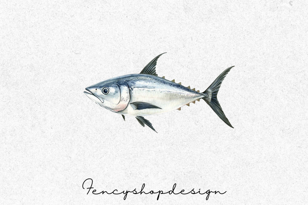 Tuna Fish Clipart Bundle