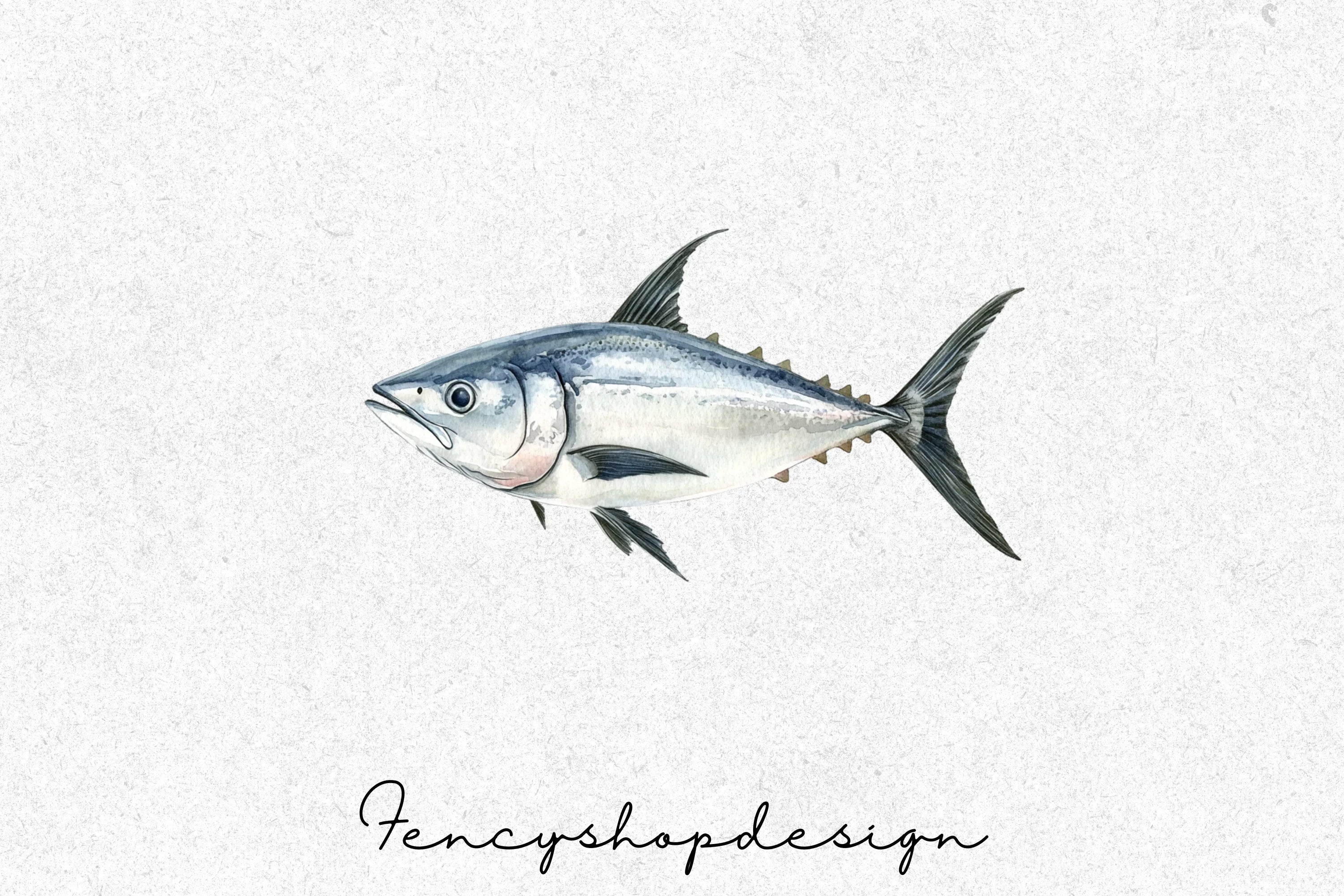 Tuna Fish Clipart Bundle