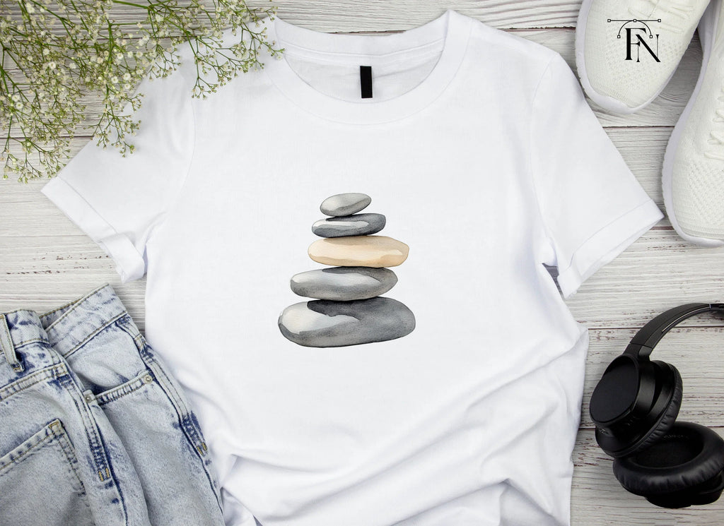 Stone Cairn Clipart Bundle