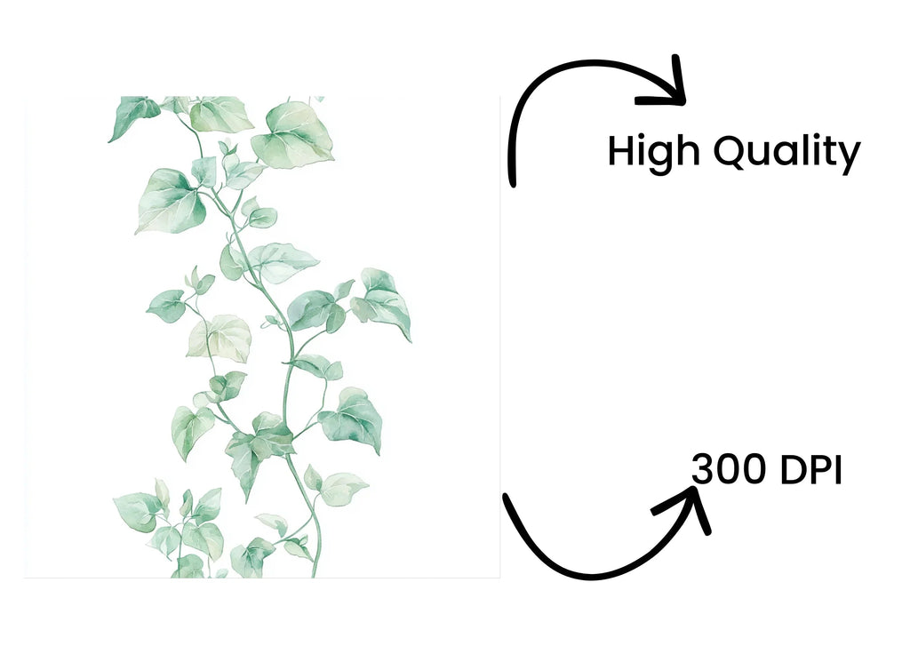 Greenery Vines Clipart Bundle