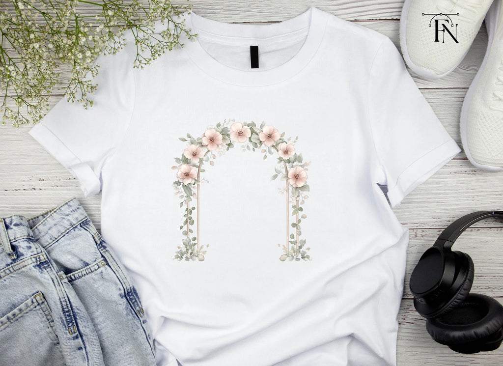 Elegant Floral Archway Clipart Bundle