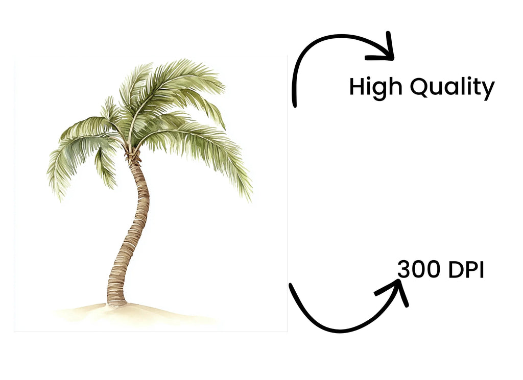 Palm Tree Clipart Bundle
