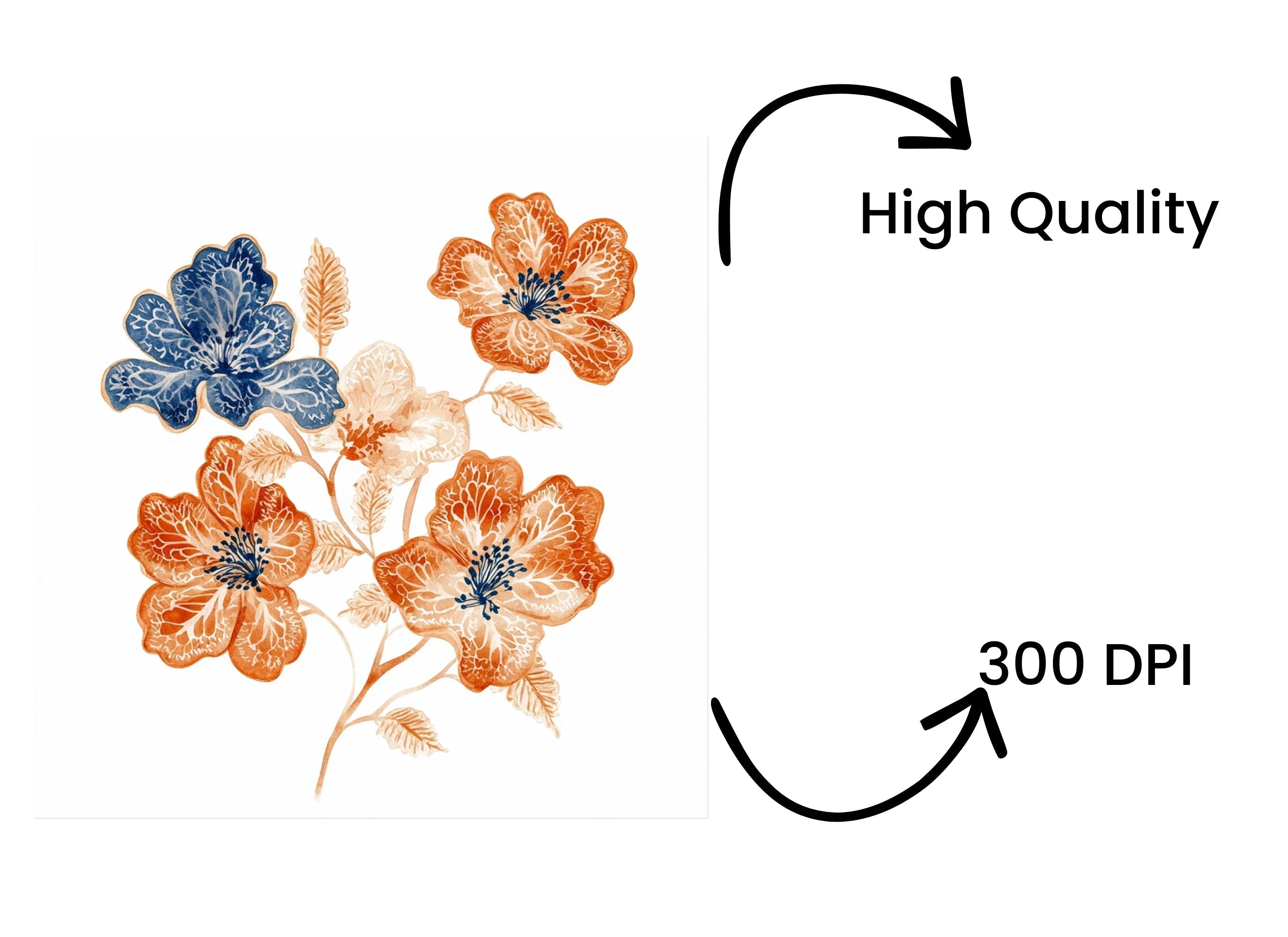 Delicate Lace Flower Clipart Bundle