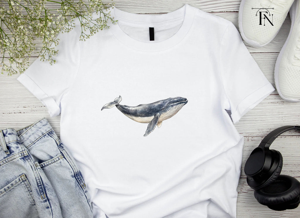 Majestic Whale Duo Clipart Bundle
