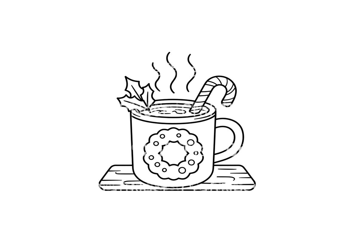 Cozy Christmas Coloring Books