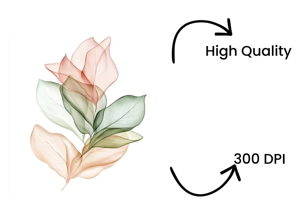 Sheer Botanical Clipart Bundle