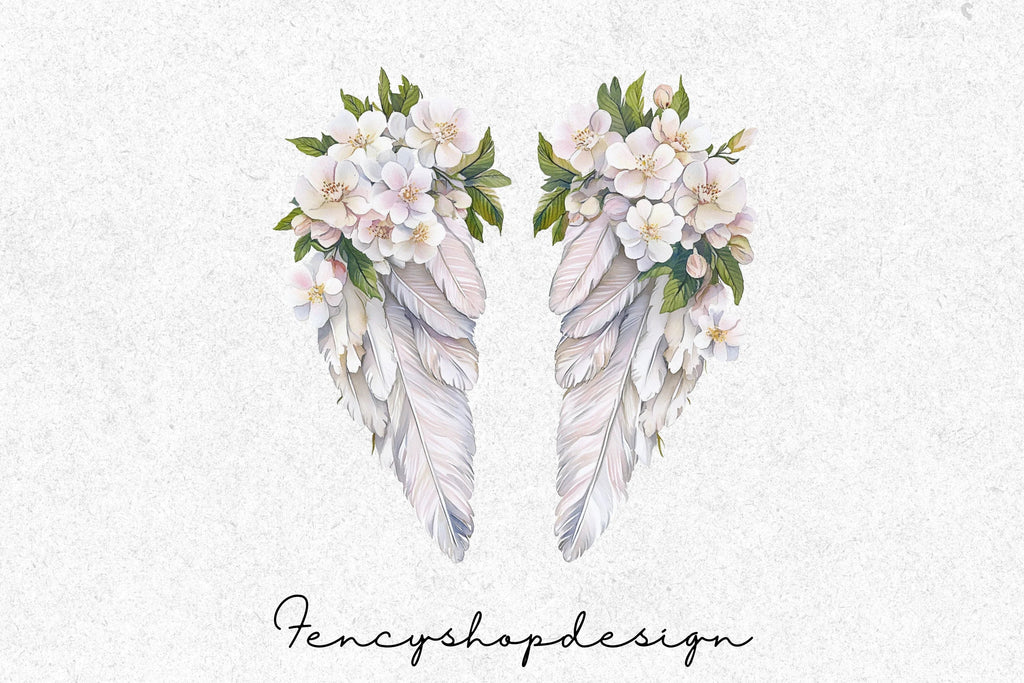 Angel Wings Clipart Bundle