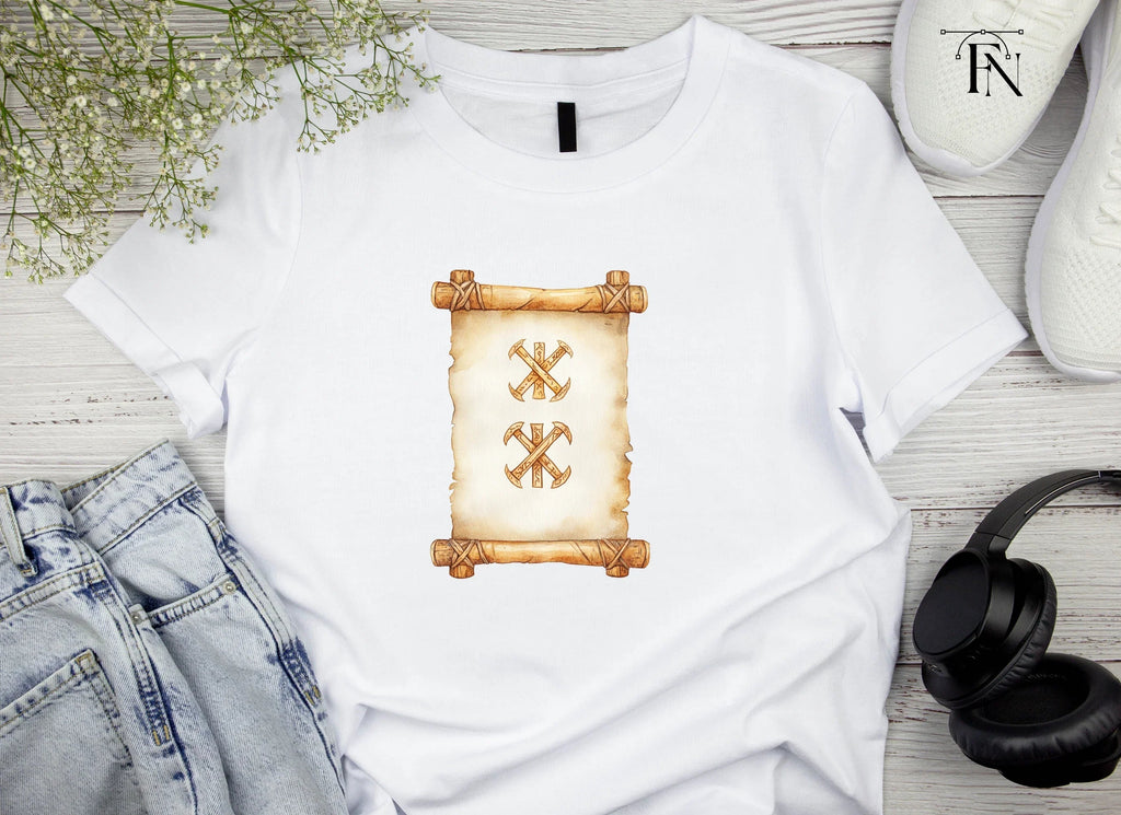 Tribal Symbols Rustic Scroll Clipart Bundle