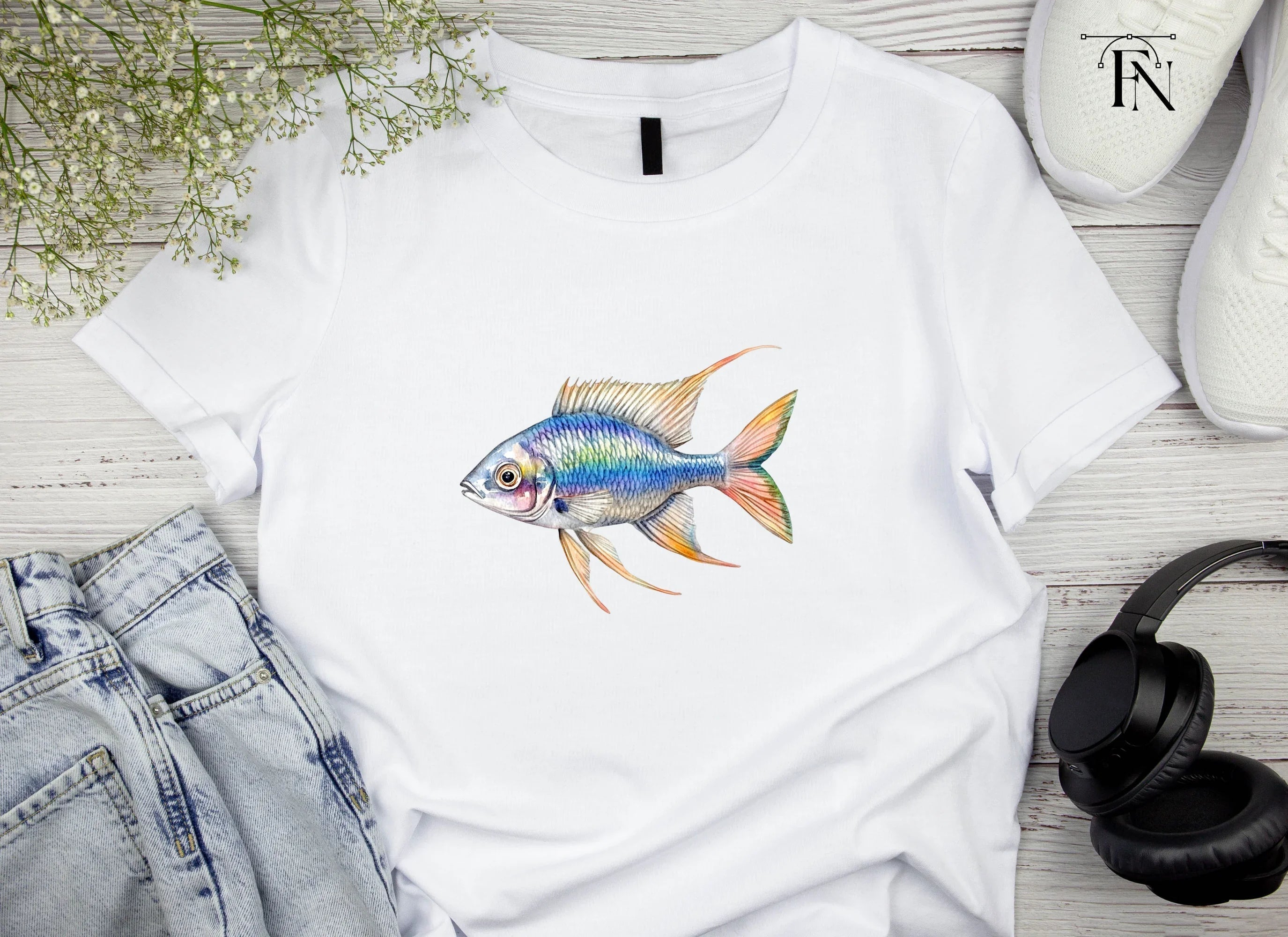 Vibrant Fish Clipart Bundle