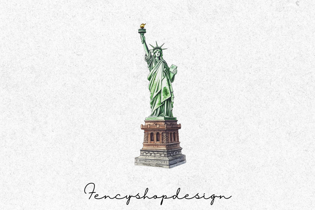 Statue of Liberty Clipart Bundle