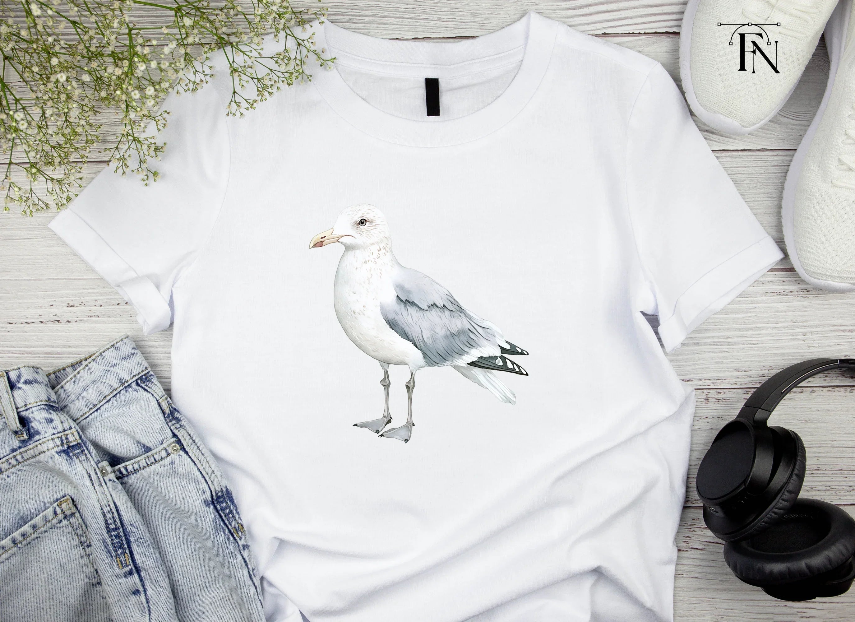 Graceful Seagull Clipart Bundle