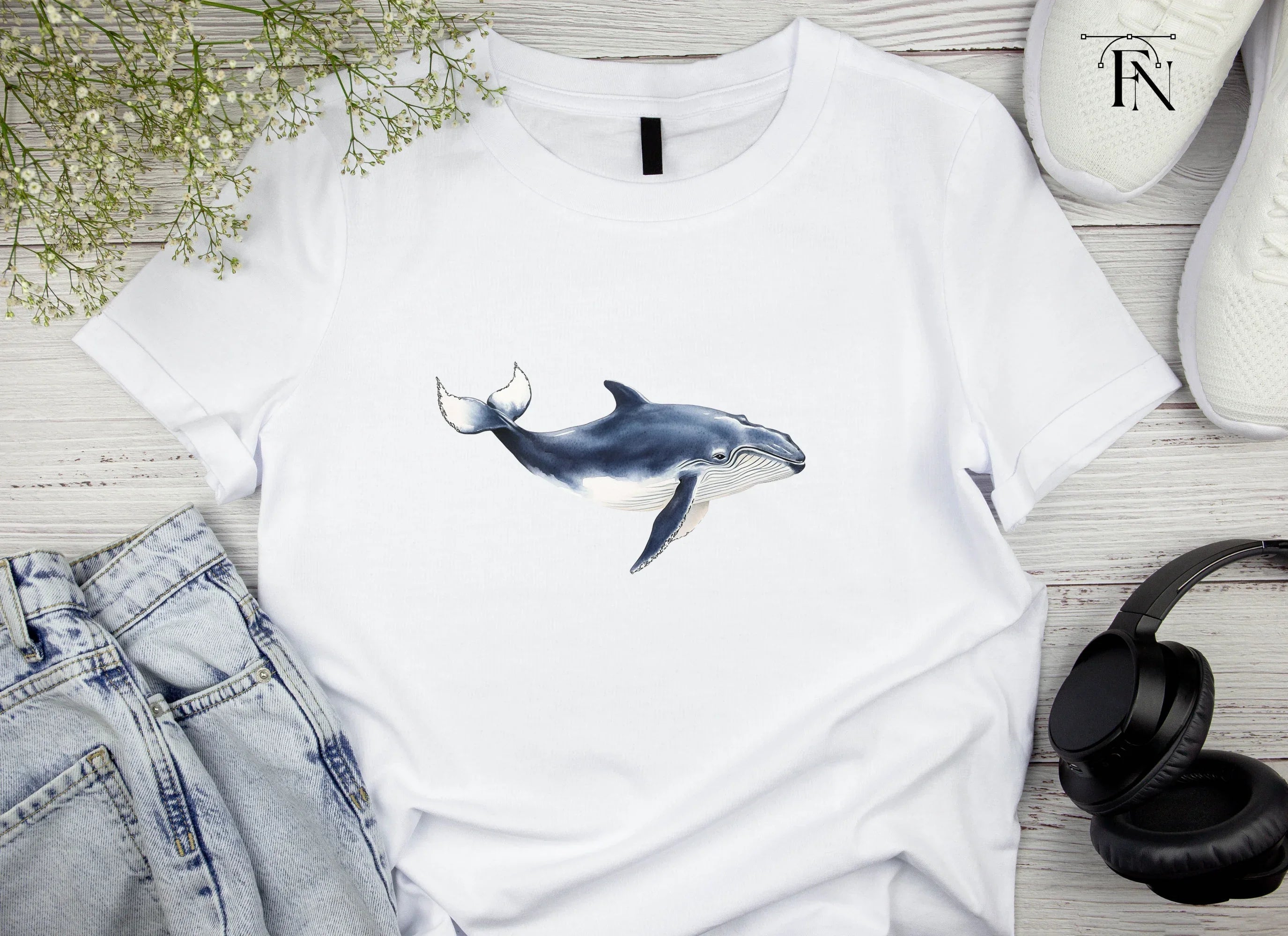Whale Clipart Bundle for Creative Projects