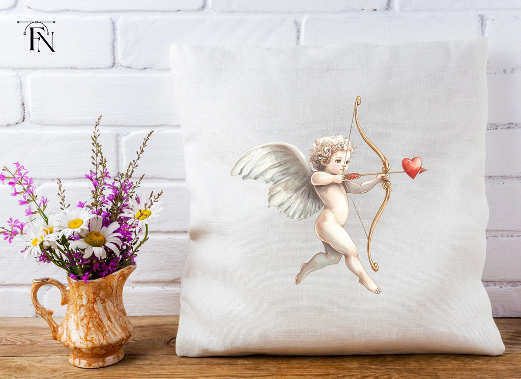 Cute Cupid Valentine Day Clipart Bundle