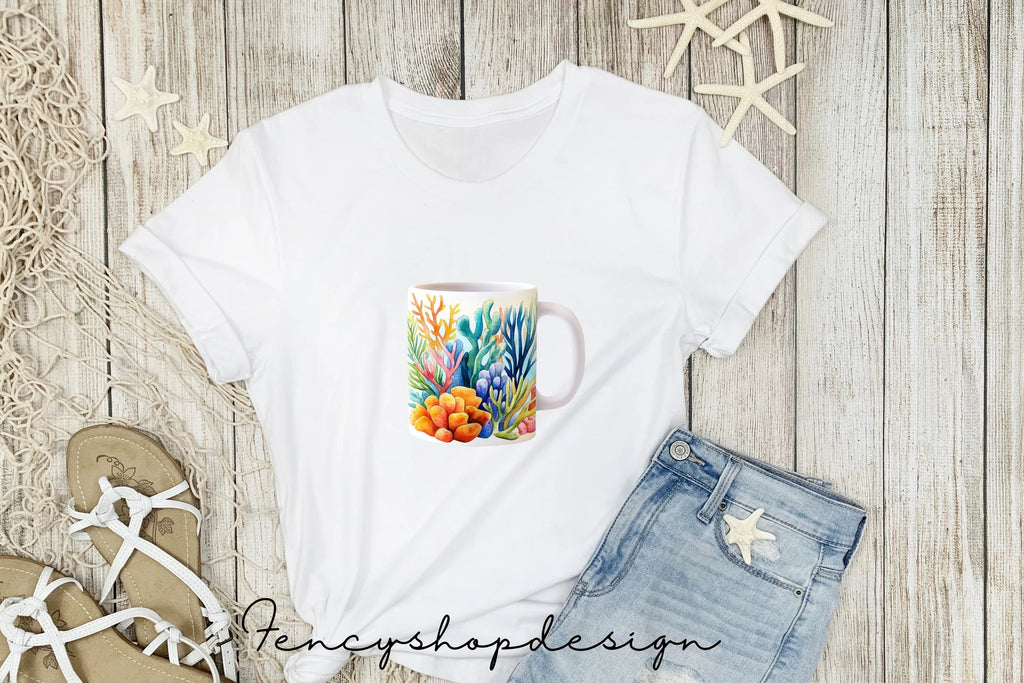Coral Reef Ocean Clipart Bundle