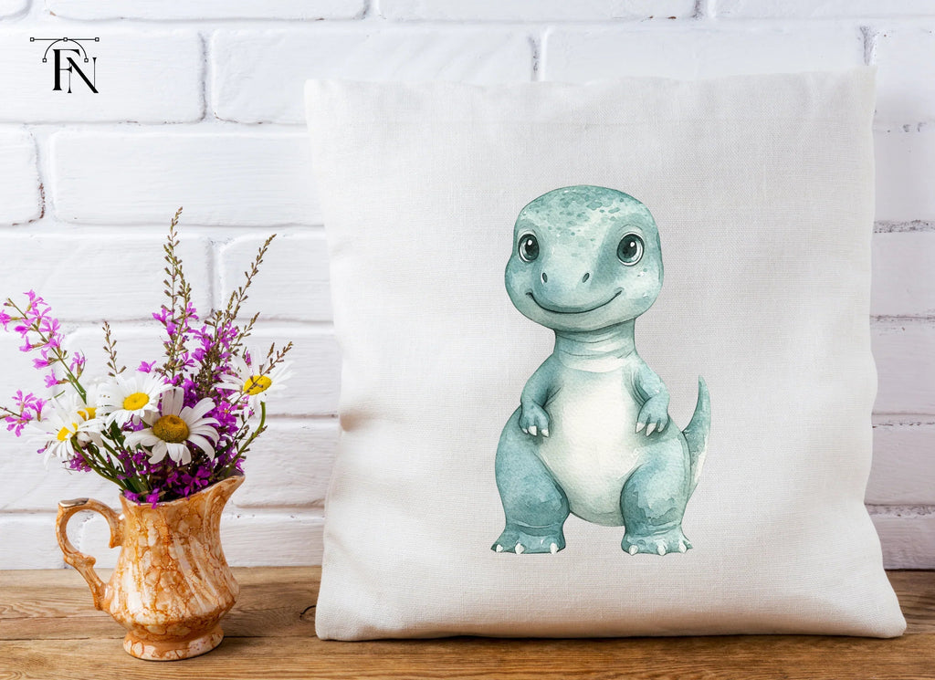 Sweet Baby Dinosaur Duo Clipart Bundle