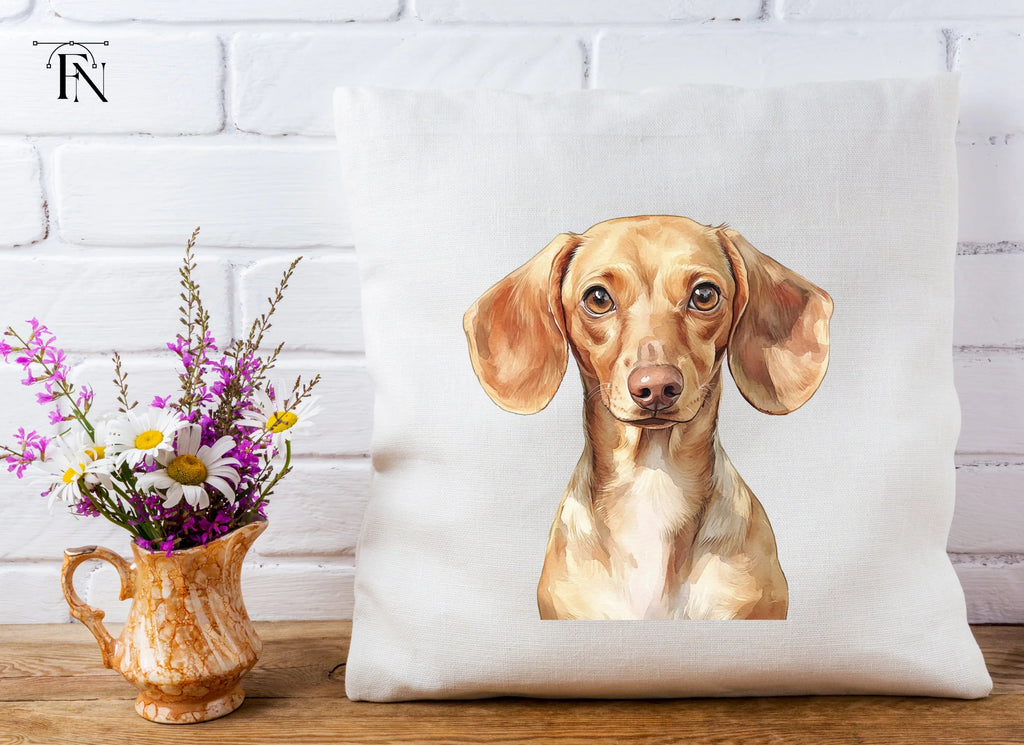 Cute Dachshund Dog Clipart Bundle